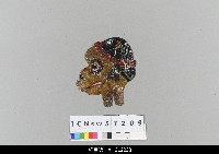 藏品(中國湖北皮影戲偶頭-雜)的圖片